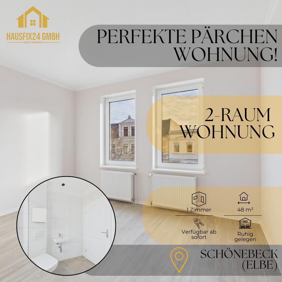 Thumbnail-Erstbezug nach Sanierung, 2-Raum Wohnung im Herzen von Schönebeck!