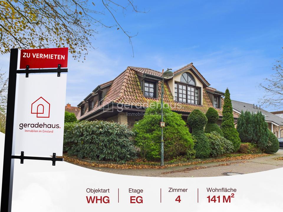 Thumbnail-Komfortables Wohnen auf einer Ebene - mit Terasse und grünem Außenbereich