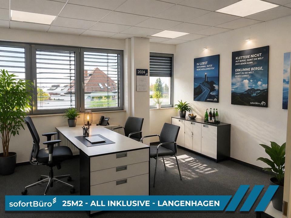 Thumbnail-Büro mieten in Langenhagen – 25 m² All-Inclusive (sofort verfügbar)