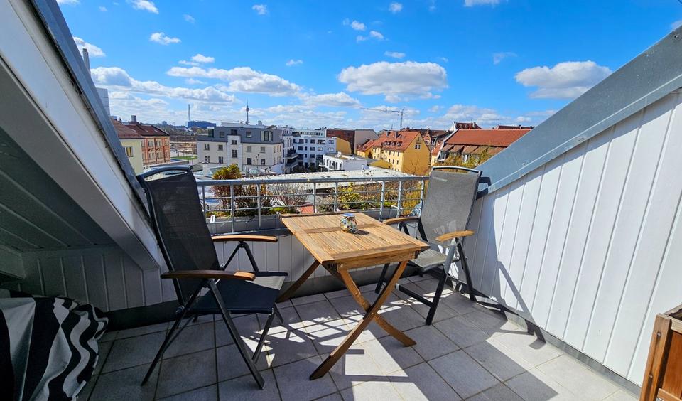 Thumbnail-Lichtdurchflutete, moderne Dachwohnung mit Aussicht in GoHo