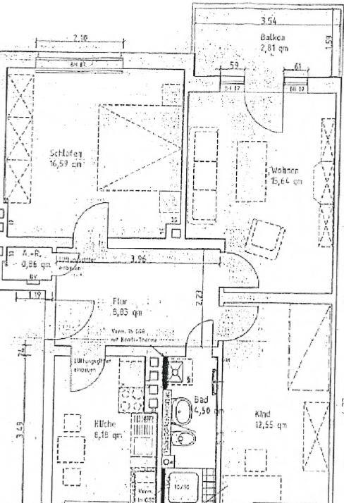 Thumbnail-Möblierte 2 bis 3-Zimmer-Wohnung Zwischenmiete bis Mitte Juni