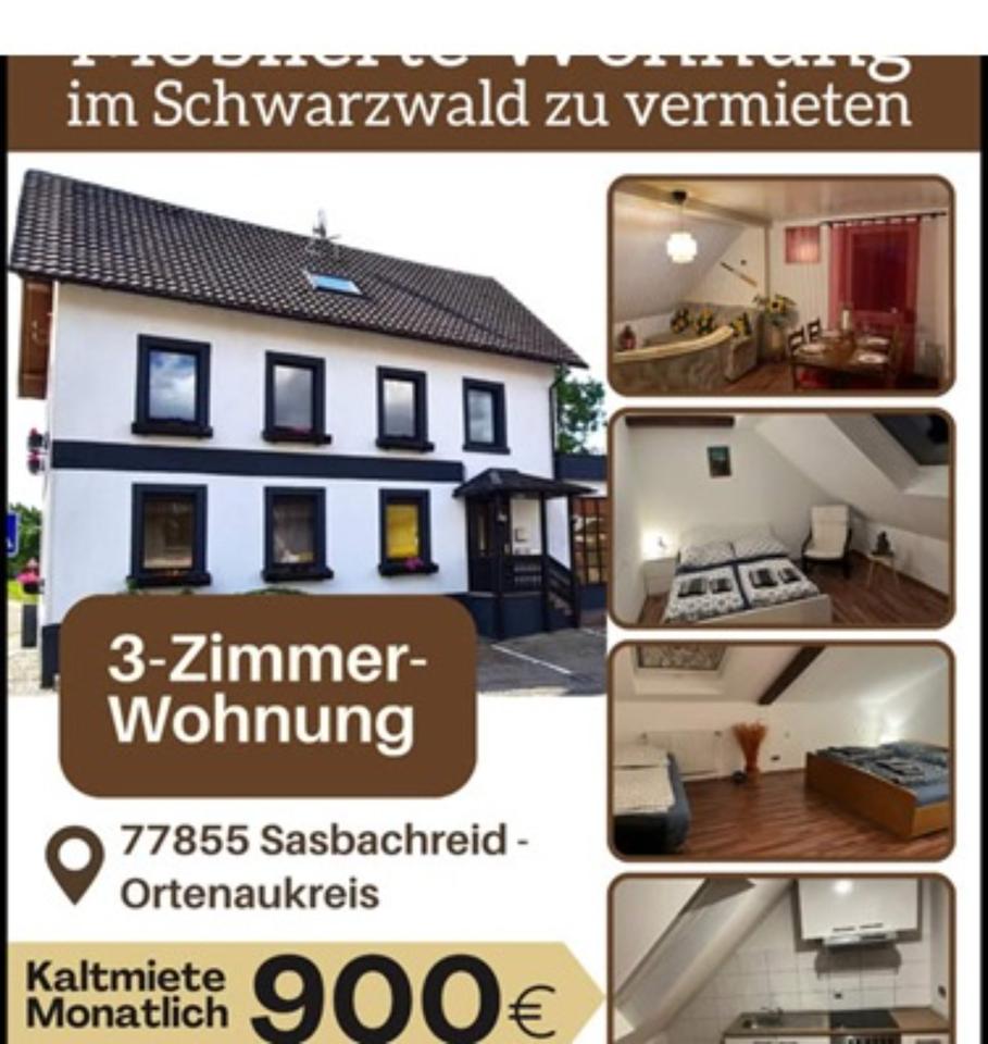 Thumbnail-Kurzzeitmietvertrag für eine Wohnung in Achern