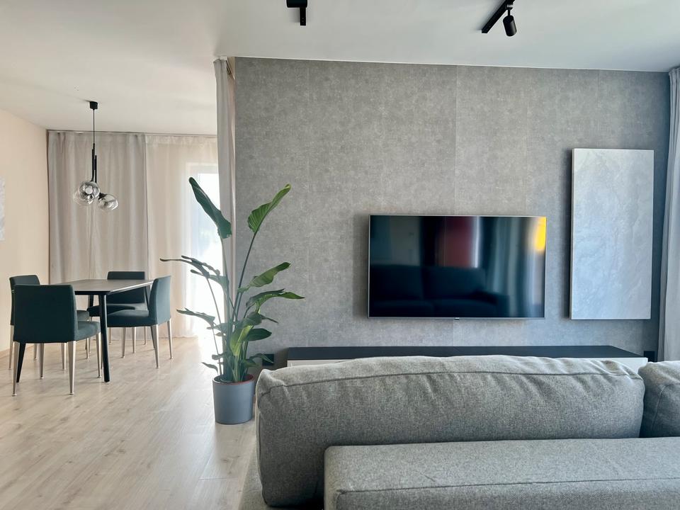 Thumbnail-Frische 2-Zimmer Wohnung, vollmöbliert mit Südterrasse und Garten