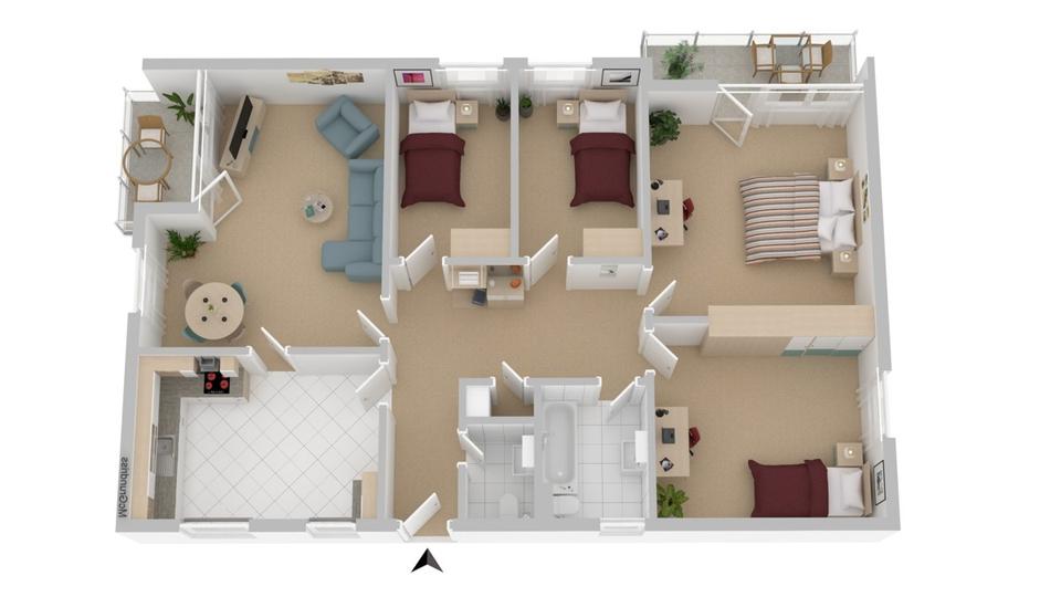 Thumbnail-Schöne 5 Zimmerwohnung
