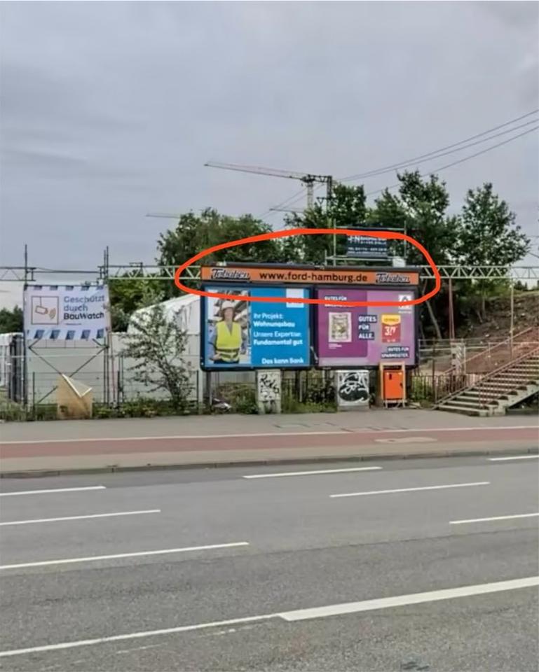 Thumbnail-Werbefläche zu vermieten - Amsinckstraße Elbbrücken