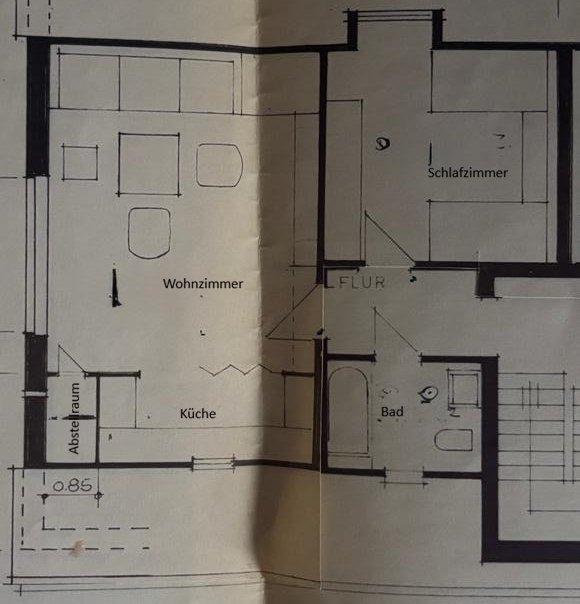 Thumbnail-DG-Wohnung 50 m² frisch saniert – ab 01.07.2026 verfügbar