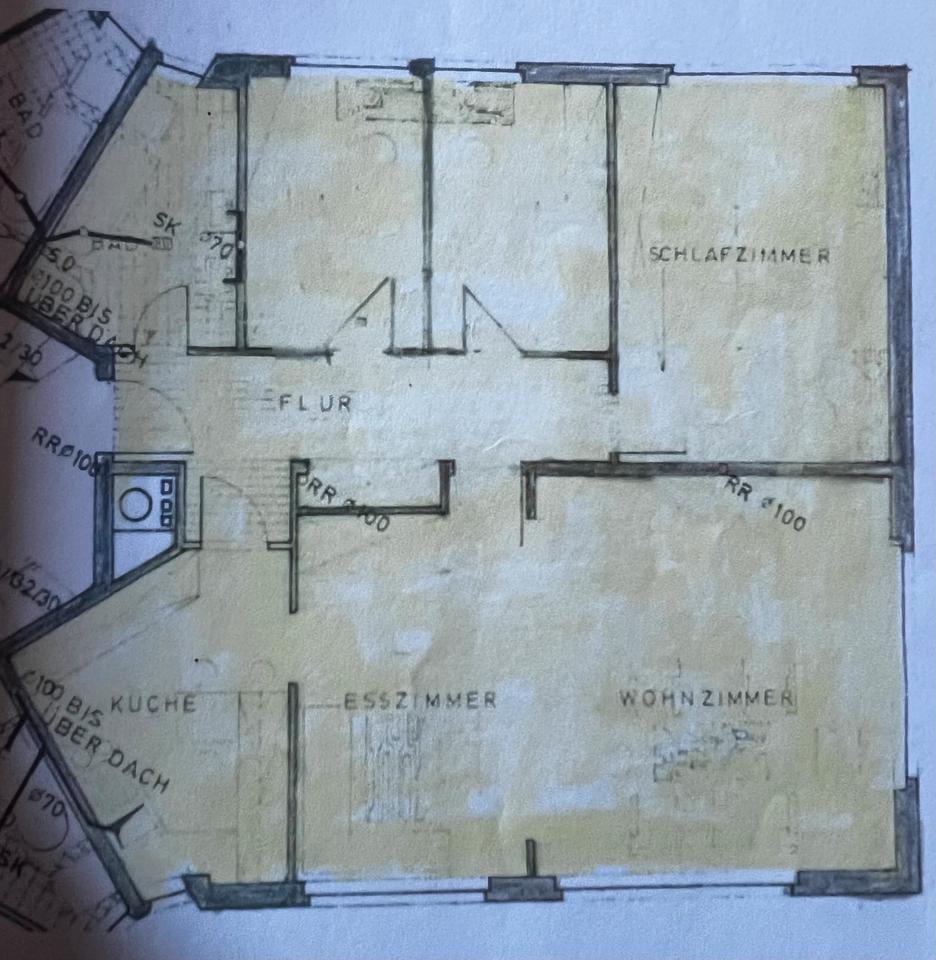 Thumbnail-4 Zimmer Wohnung mit Garage