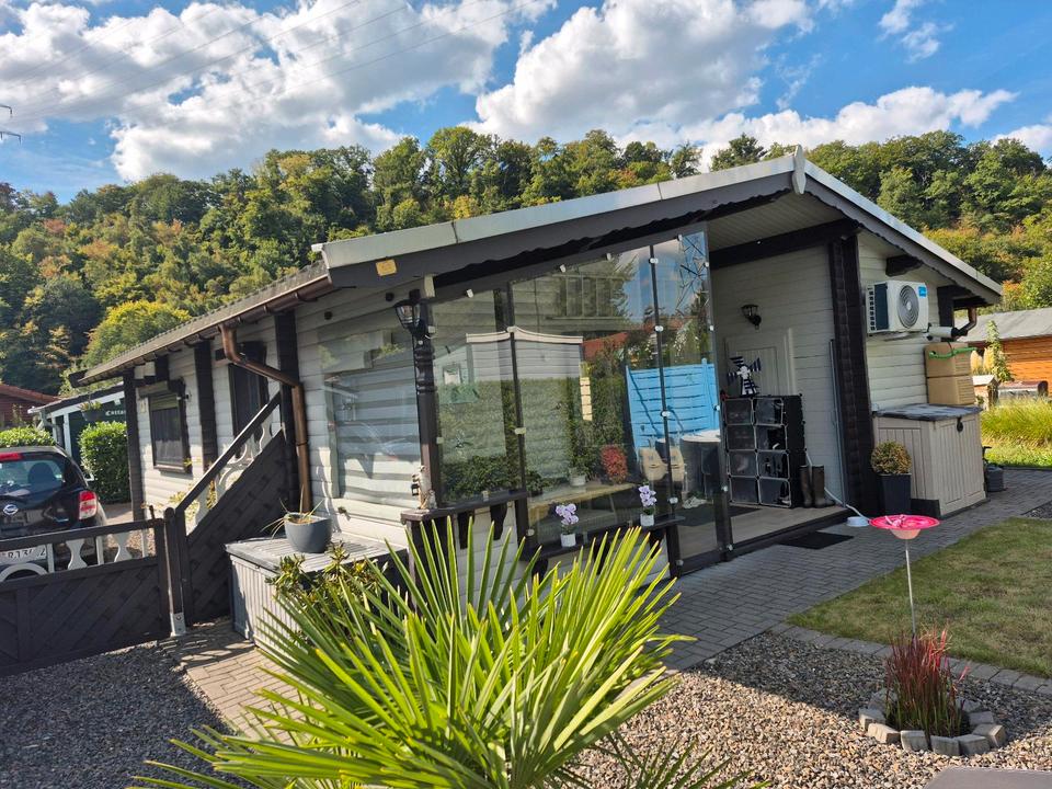Thumbnail-Holz Blockhaus direkt an der Ruhr in Hattingen mit Garten Haus
