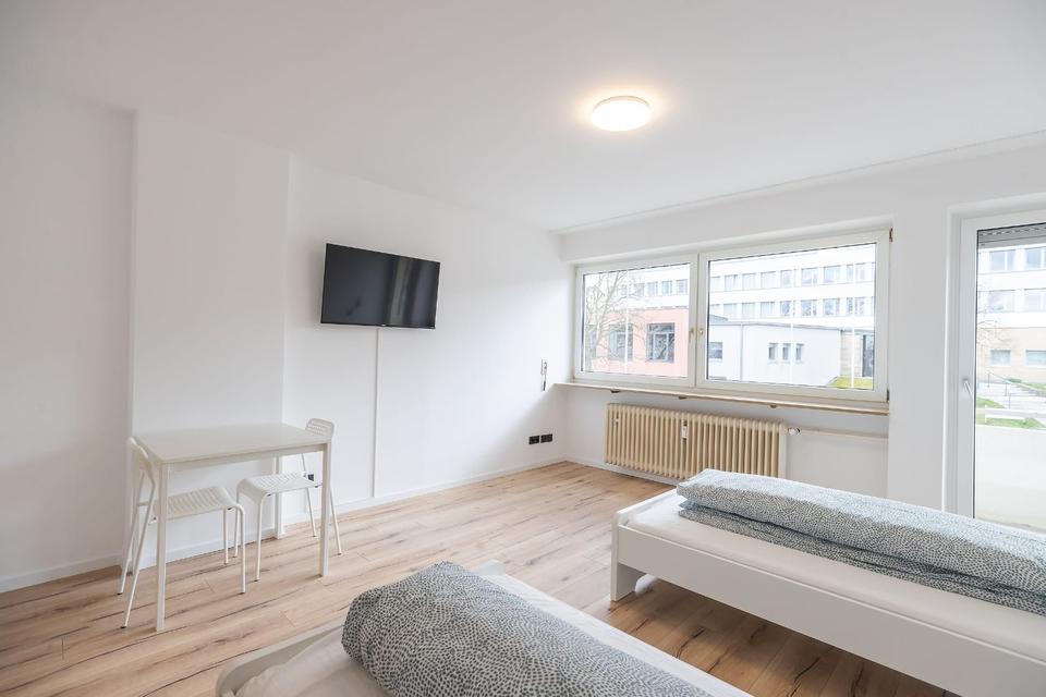 Thumbnail-* TOP * 1-Zimmer-Appartement, voll möbliert und frischsaniert - in Ansbach!