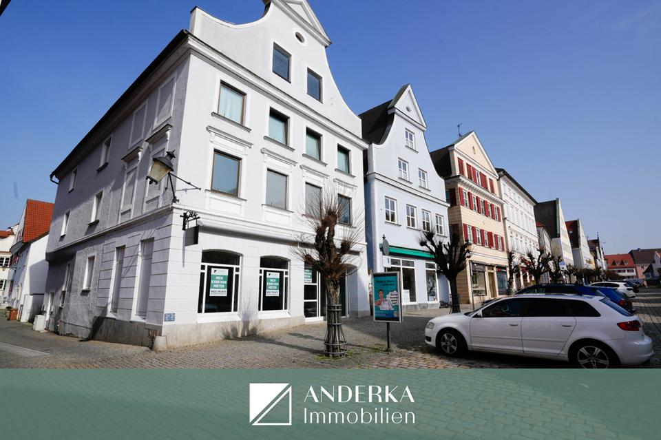 Thumbnail-Top Lage! Attraktive Gewerbefläche mit großer Schaufensterfront im Herzen von Günzburg zu vermieten.