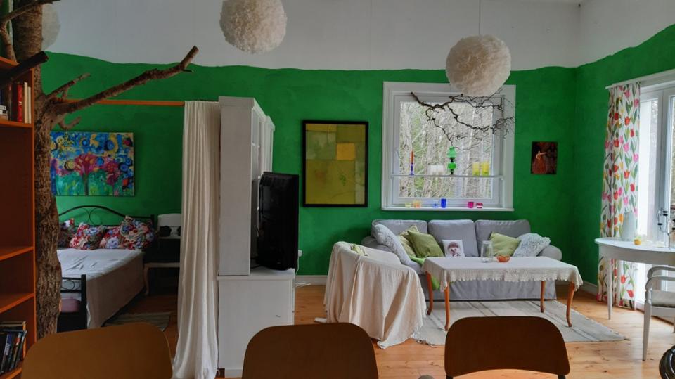 Thumbnail-süsses Loft auf Kreativhof Schweden barrierefrei Ferienhaus