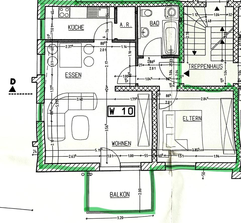 Thumbnail-Attraktive Kapitalanlage: 2-Zimmer-Wohnung Nähe Lux & Trier!