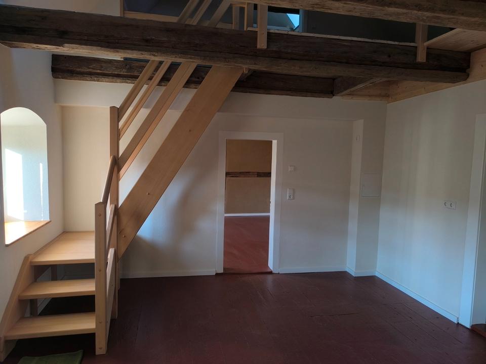 Thumbnail-Wurschen – Stilvolle sanierte 4-Raumwohnung auf dem Land mit Wintergarten