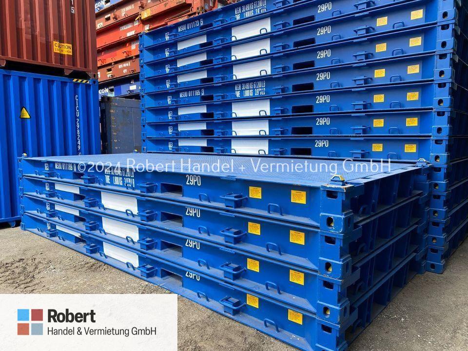 Thumbnail-20 Fuß Plattform Container NEU