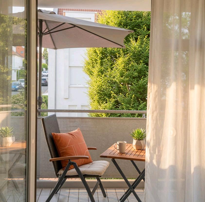 Thumbnail-Provisionsfrei: Helle 3-Zimmer-Wohnung, West-Loggia, Carport
