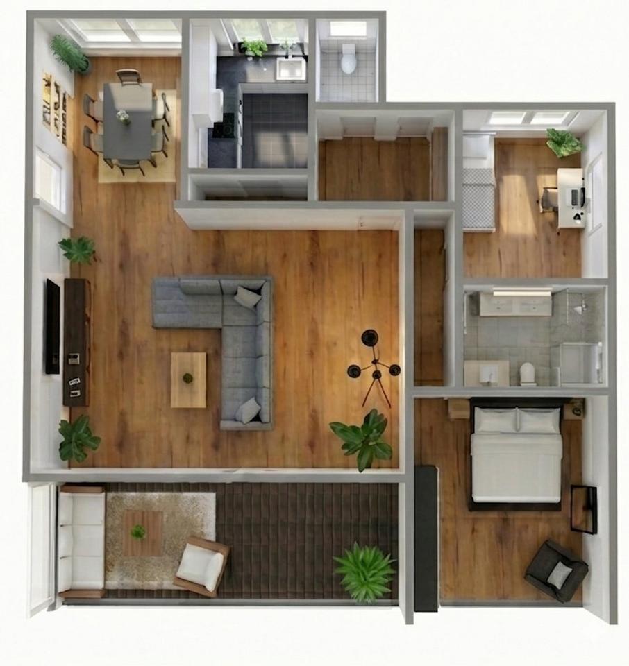 Thumbnail-Kernsanierte 3-Zimmer Penthouse Wohnung (125qm) Isernhagen