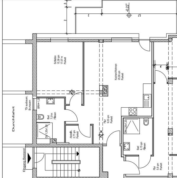 Thumbnail-Mitten drin statt nur dabei: praktische 2-Zimmer-Wohnung