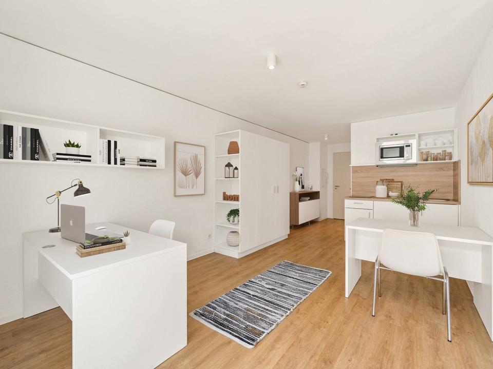 Thumbnail-Einrichtungsgutschein inklusive* FOCUS HOMES: Attraktives 1-Zimmer-Apartment mit offener Küchenzeile