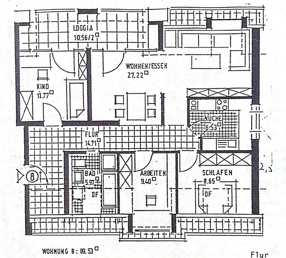 Thumbnail-Helle Dachgeschosswohnung mit ca. 90 m2 in Gifhorn-Süd