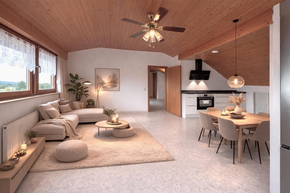 Thumbnail-2-Zimmer-Wohnung mit Südbalkon und einzigartigem Weinbergblick