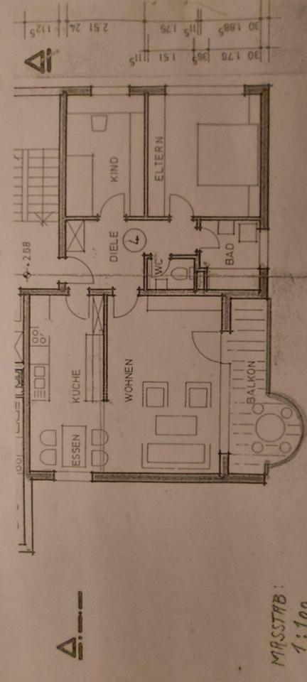 Thumbnail-Gepflegte 3,5-Zimmer Wohnung im 1. OG in Pforzheim-Büchenbronn Lange Str. 10, 75180 Pforzheim
