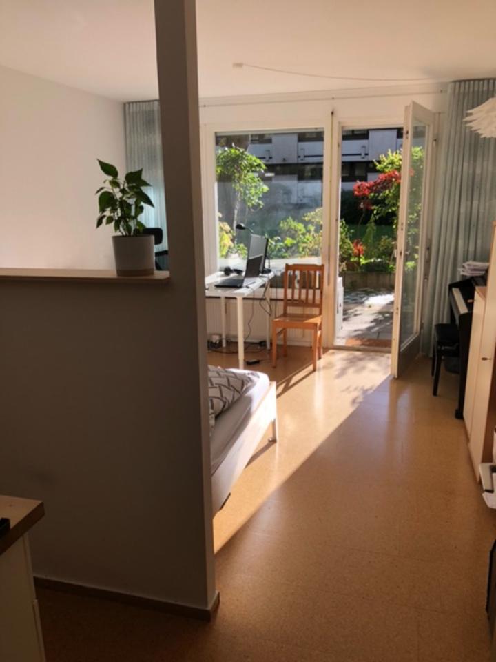 Thumbnail-MUC, AuHaidhausen: Schöne, ruhige 1-Zimmer-Wohnung mit Terrasse