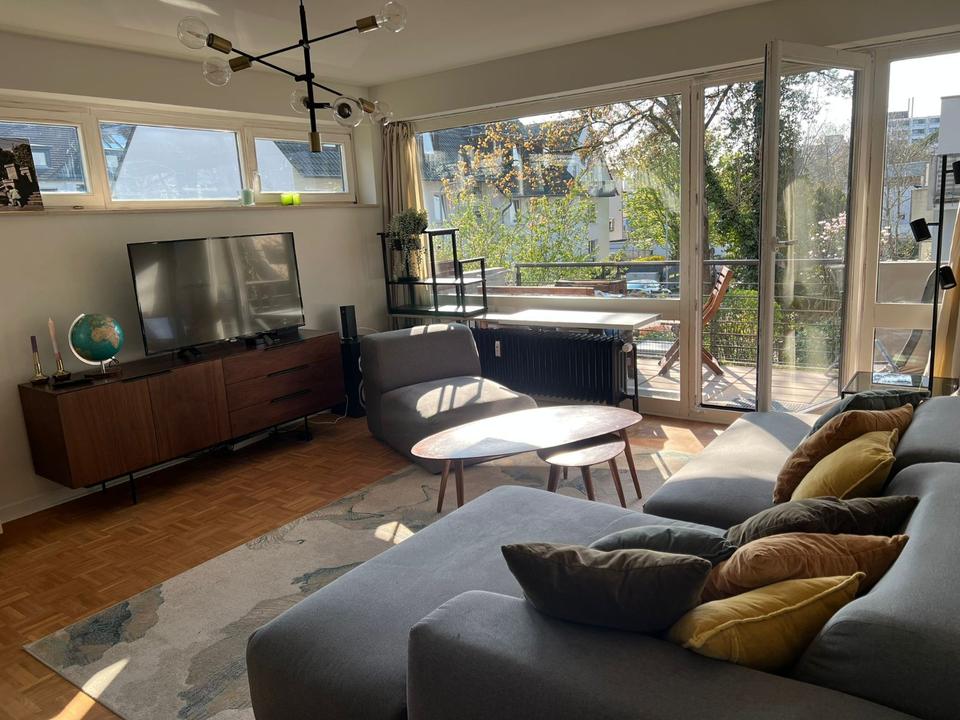 Thumbnail-Möblierte 4 Zimmer Wohnung mit eigenem Garten in Sachenhausen