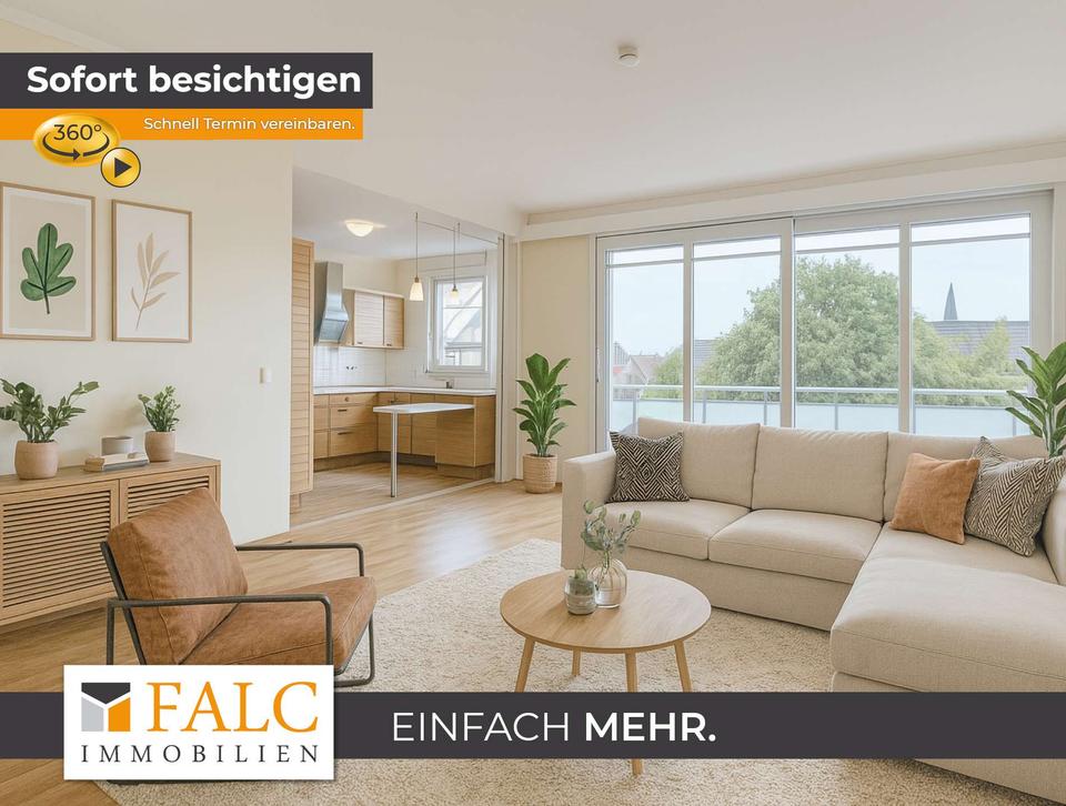 Thumbnail-Viel Platz, viel Komfort – Gepflegte Maisonette-Wohnung im Herzen von Troisdorf!