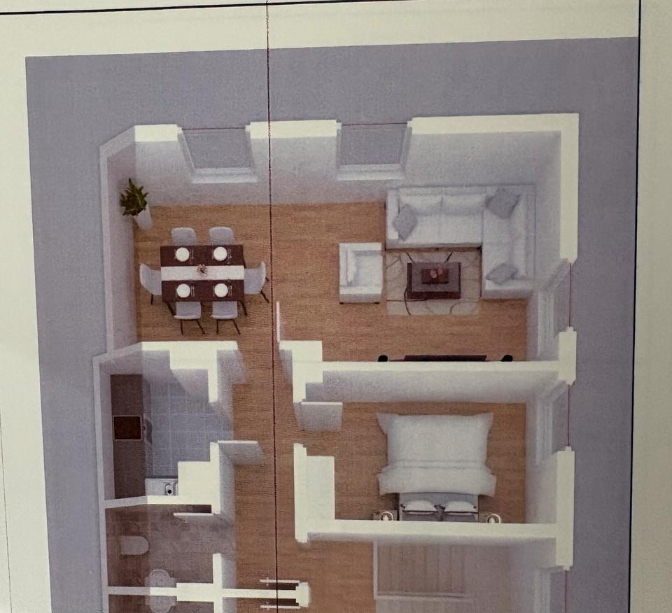 Thumbnail-Moderne 2-Zimmer-Dachgeschosswohnung (45 m²) Lünen