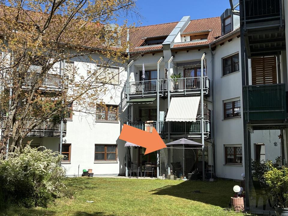 Thumbnail-Miete - Großzügige 3-Zi. - Wohnung im EG mit Blick ins Grüne