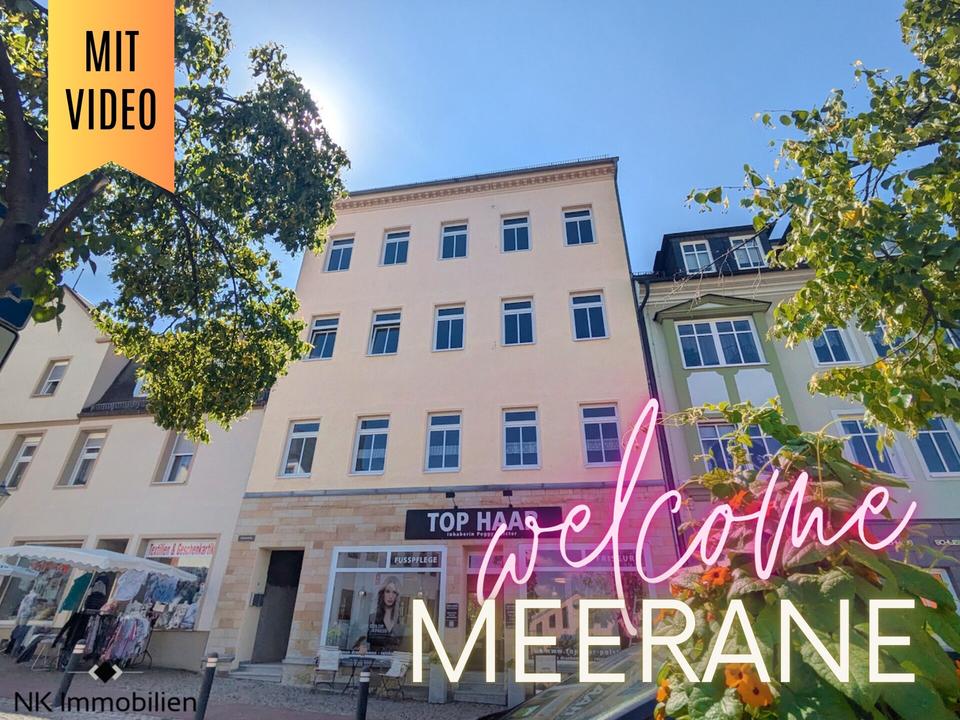 Thumbnail-++ attraktive, renovierte 3-Raum Wohnung in zentraler Lage, direkt am Markt in Meerane ++