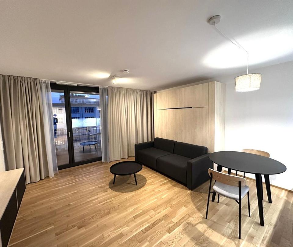 Thumbnail-Moderne, voll möblierte Neubauwohnung mit großer Loggia & direkt am Elberufer