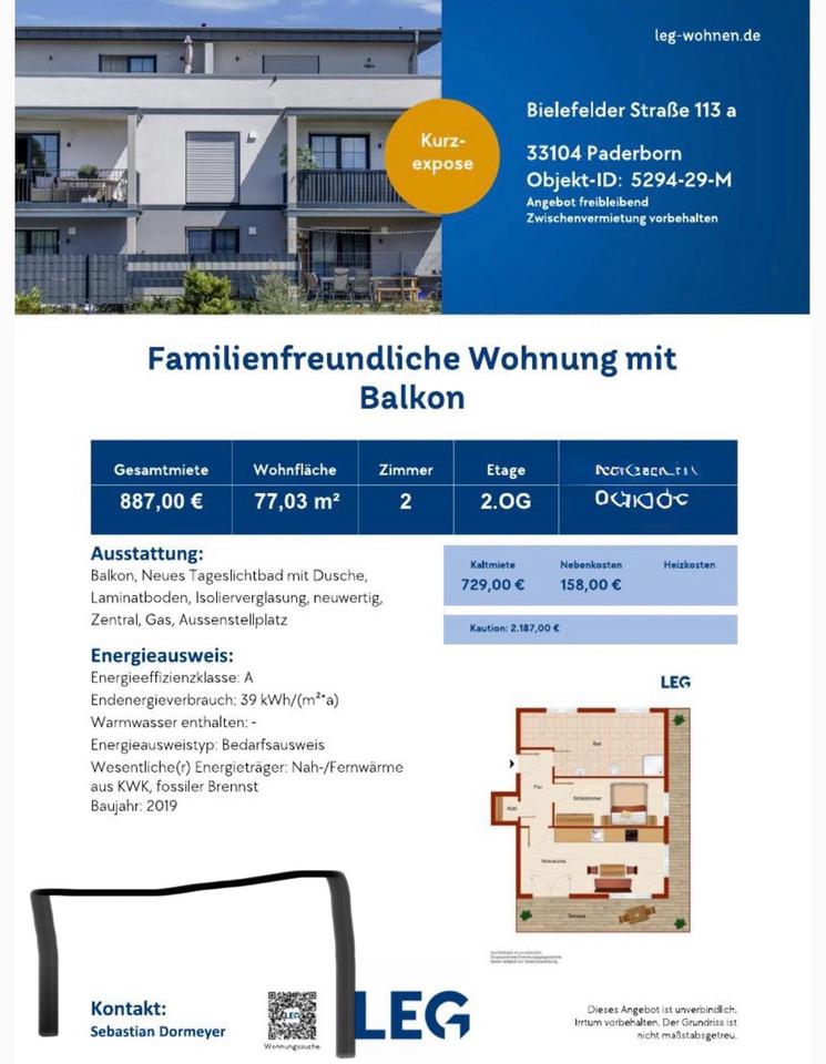 Thumbnail-Neue 2 -Zimmer Wohnung in Sennelager