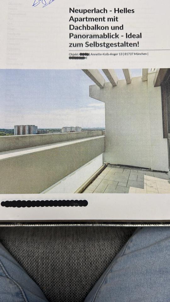 Thumbnail-Attraktives 1-Zimmer-Apartment mit Balkon