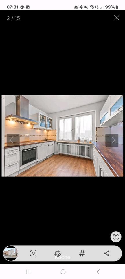 Thumbnail-Attraktive Vermittete 3 Zimmer Wohnung in zentraler Lage