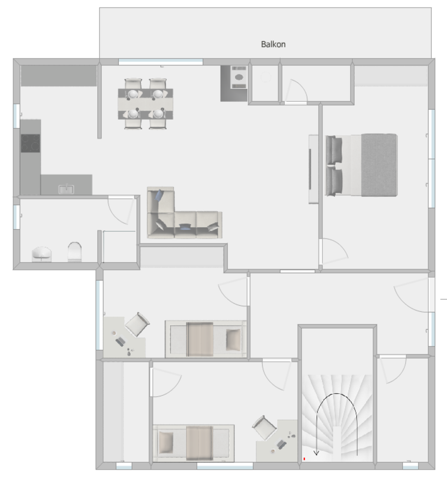 Thumbnail-4 Zimmer Etagenwohnung