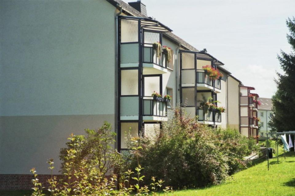 Thumbnail-teilsanierte 3-Raum Wohnung mit Balkon