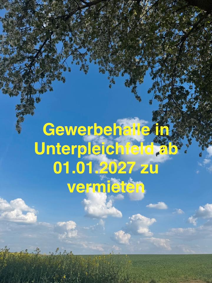 Thumbnail-Gewerbehalle Lagerhalle mit Photovoltaikanlage zu vermieten.