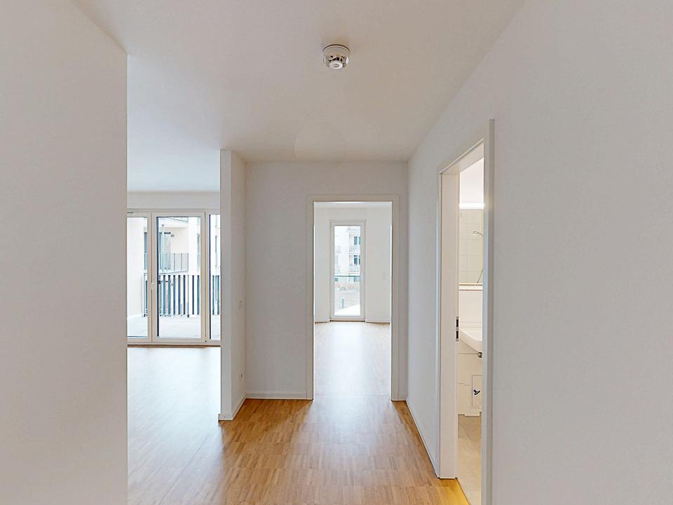 Thumbnail-Quadratisch gut! Helle 2-Zimmer-Wohnung mit EBK und Loggia