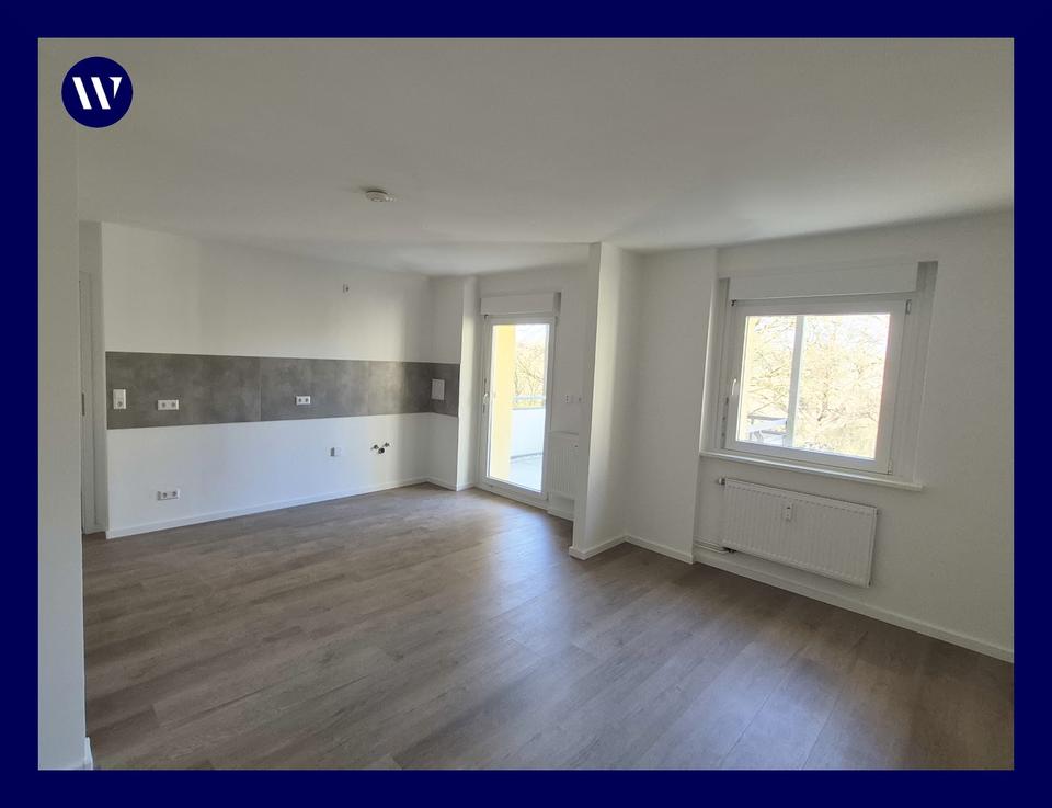 Thumbnail-Erstbezug nach Renovierung: 2-Zimmer-Apartment mit Balkon, Tageslichtbad mit Dusche + Glastrennwand