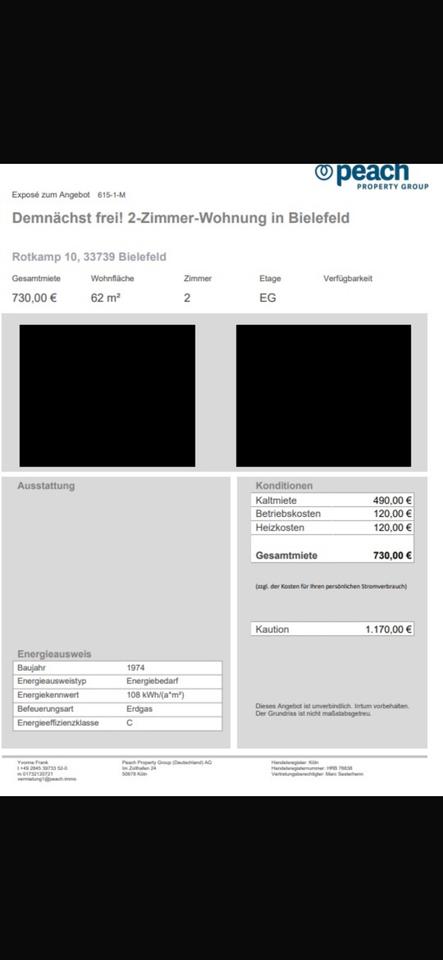 Thumbnail-2 ZKB (EG)Wohnung zu vermieten (Anfragen Stopp)