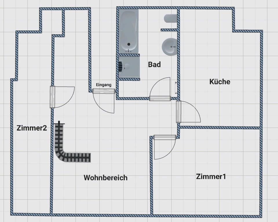 Thumbnail-Dachgeschosswohnung in Zörbig - Erstbezug nach Sanierung