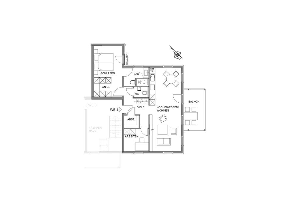 Thumbnail-Ideal für Singles und Paare - OG-Wohnung mit Balkon und EBK