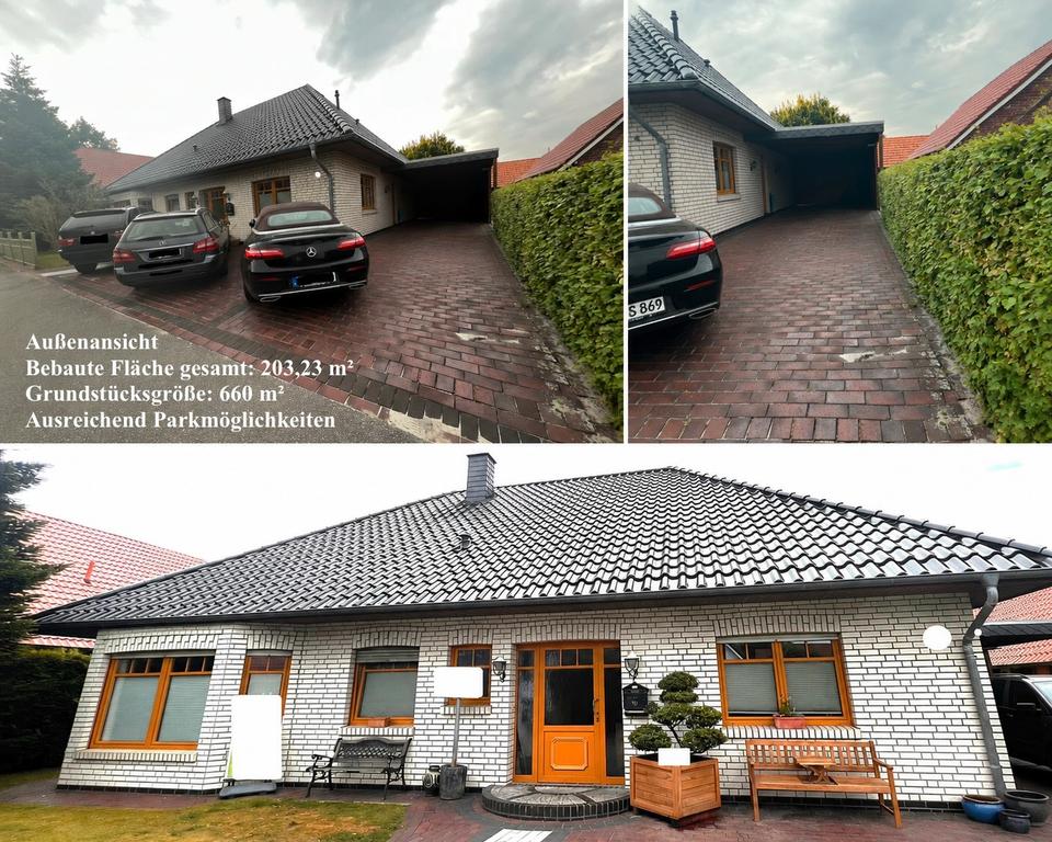 Thumbnail-Exklusiver Walmdach-Bungalow mit Gewerbeeinheit