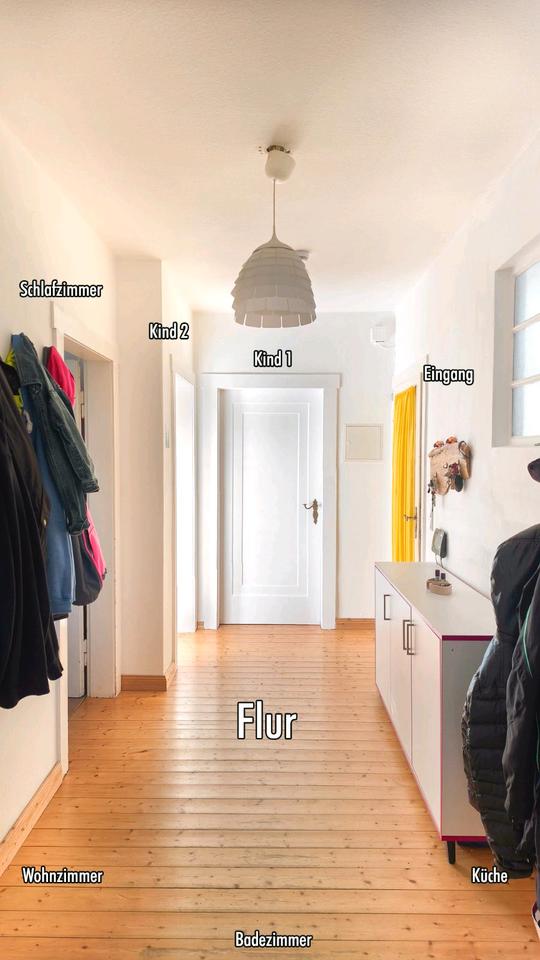 Thumbnail-Familienfreundliche 4 Zimmer KBB 85 m² Altbau Detmold City