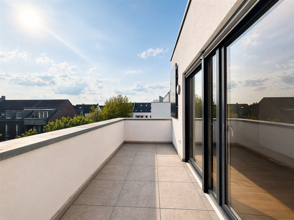 Thumbnail-Neuwertige 3,5 Zimmer Wohnung mit schicker Terrasse und Küche! mit Wallbox