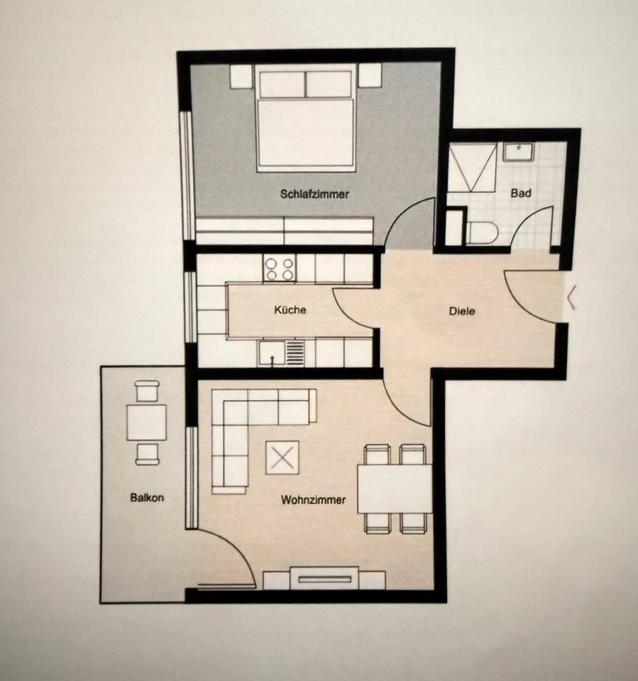 Thumbnail-Wohnen mit Charakter: 2-Zimmer-Wohnung in Neckartenzlingen
