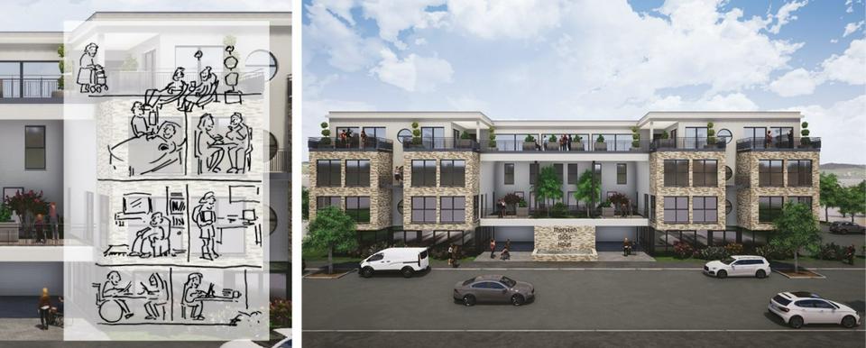 Thumbnail-Moderne, barrierefreie und rollstuhlgerechte 2 Zimmer Wohnung