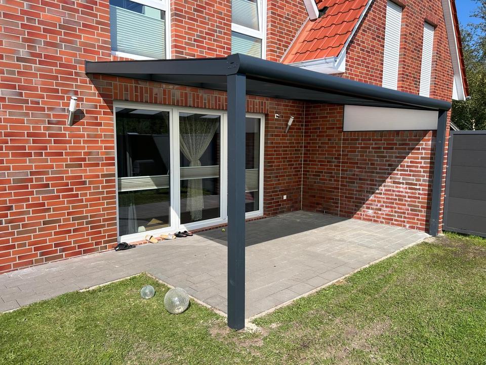 Thumbnail-Neuwertige DHH mit EBK, Carport & überdachter Terrasse, Wiesmoor