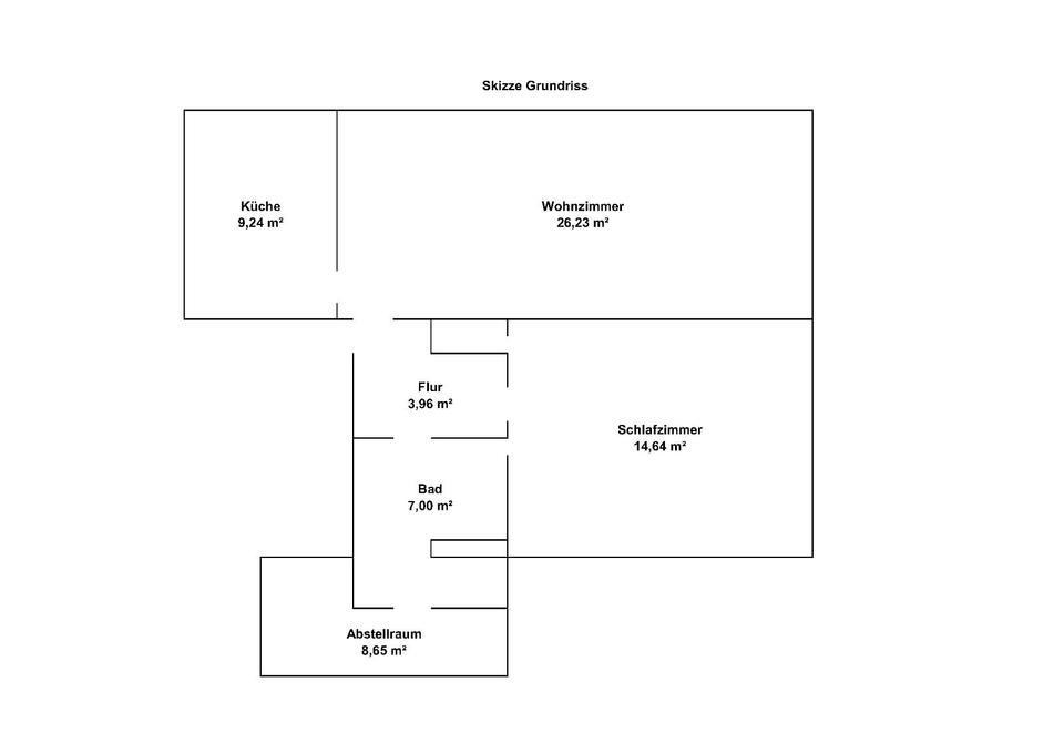 Thumbnail-2-Raum-Wohnung in 01917 Kamenz